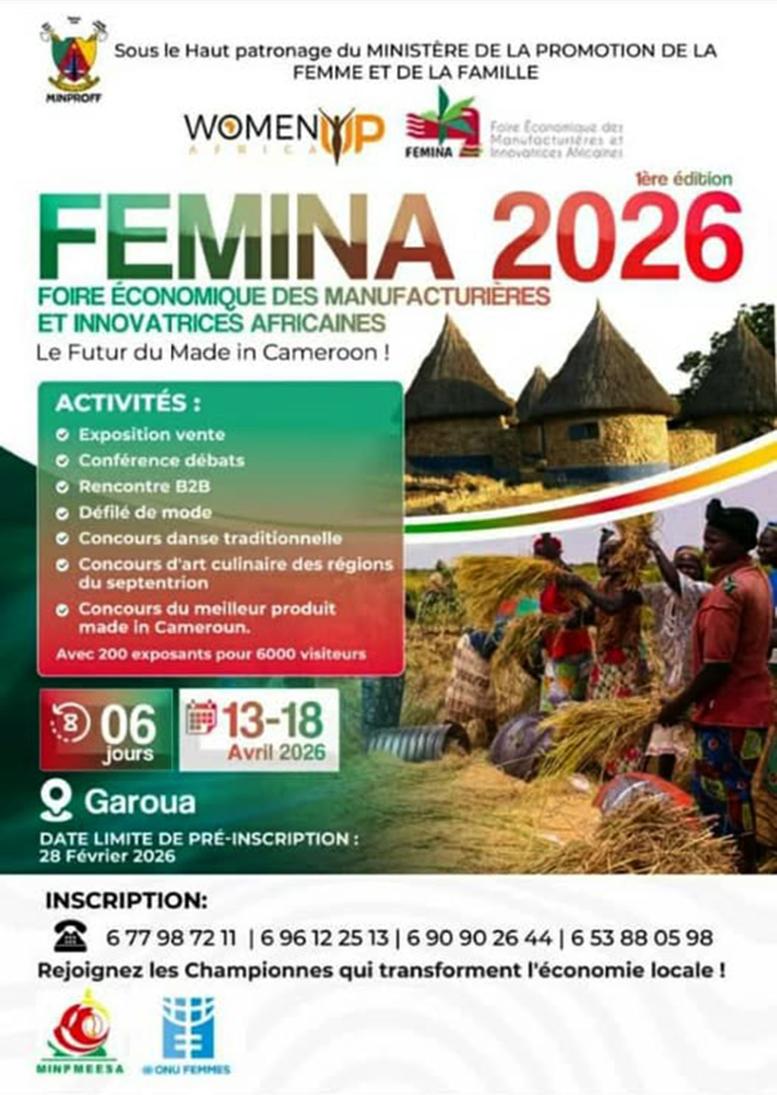 Entrepreneuriat : Garoua accueille la première édition de la foire Femina 2026
